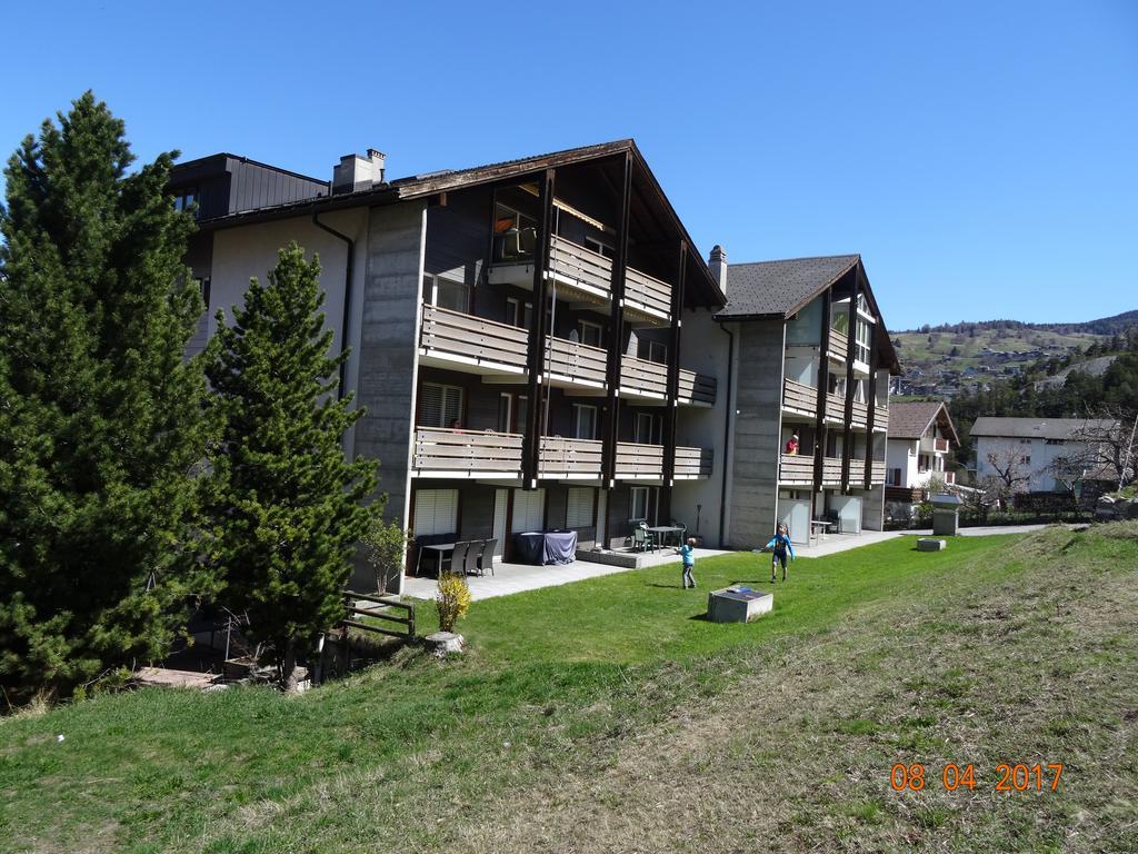 Apartmán Haus Montanara Unterbäch Exteriér fotografie
